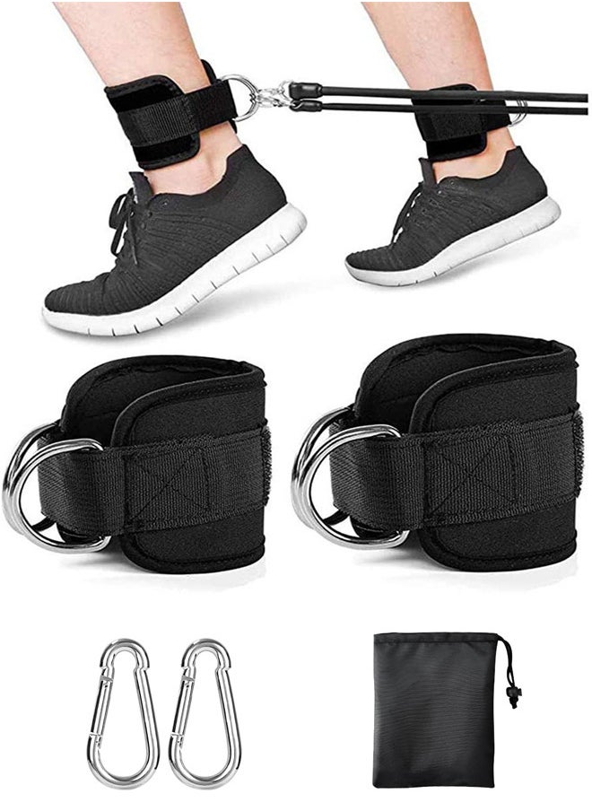 Generic Fitness Ankle Straps For Cable Machines Padded Gym Cuffs for Kickbacks Glute Workouts Leg Extensions Hip Abductors For Men Women  - Image 1