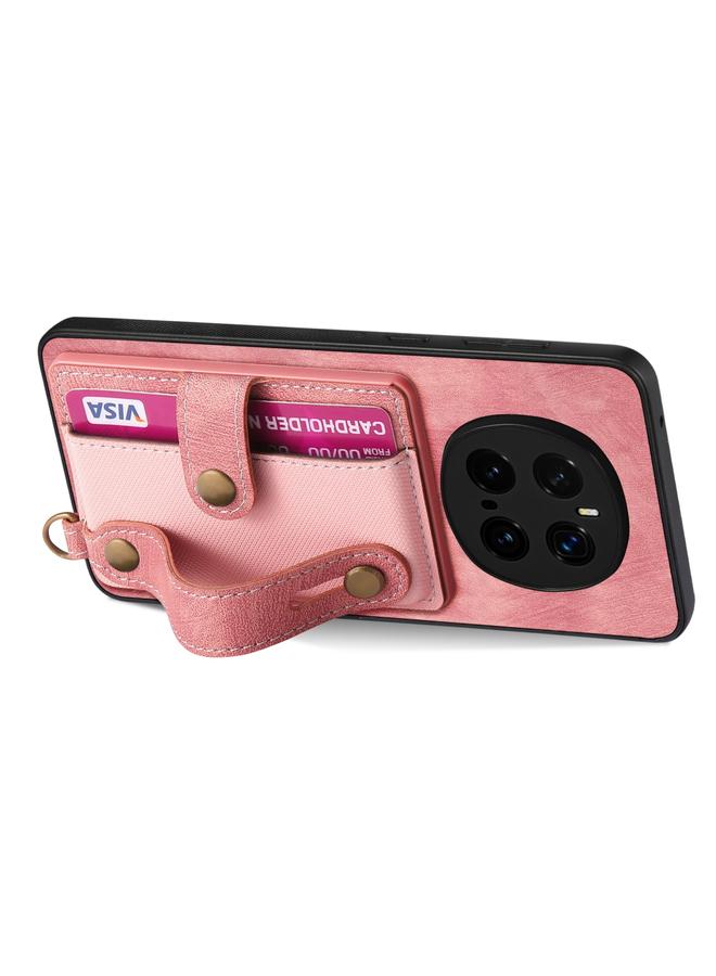 Zaboon Case For Honor Magic7 Pro Retro Cross Wristband Wallet Leather Back Phone Case - Image 3