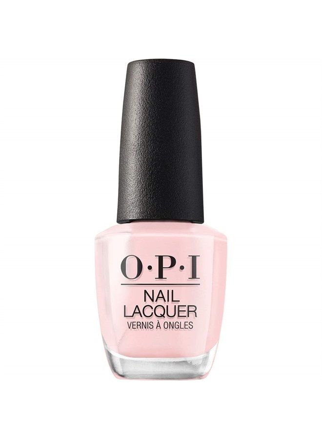 OPI Nail Lacquer, Sheer Crème Finsh Nude Nail Polish, Up to 7 Days of Wear, Chip Resistant & Fast Drying, Hint of Pink Tint, Put it in Neutral, 0.5 fl oz - Image 1