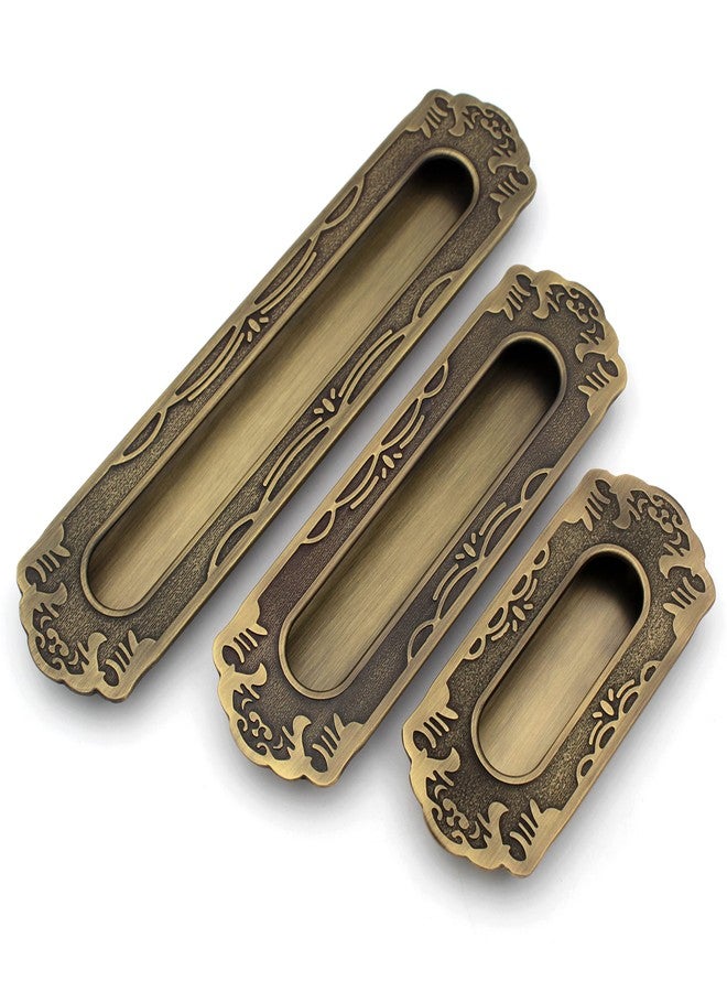 ABVIN Vintage Antique Concealed Sliding Door Handle and Drawer Handles, Door Handle and Concealed Door Pull Handle, Handles for Sliding wardrobes (1 Pcs) (8 INCH) - Image 1