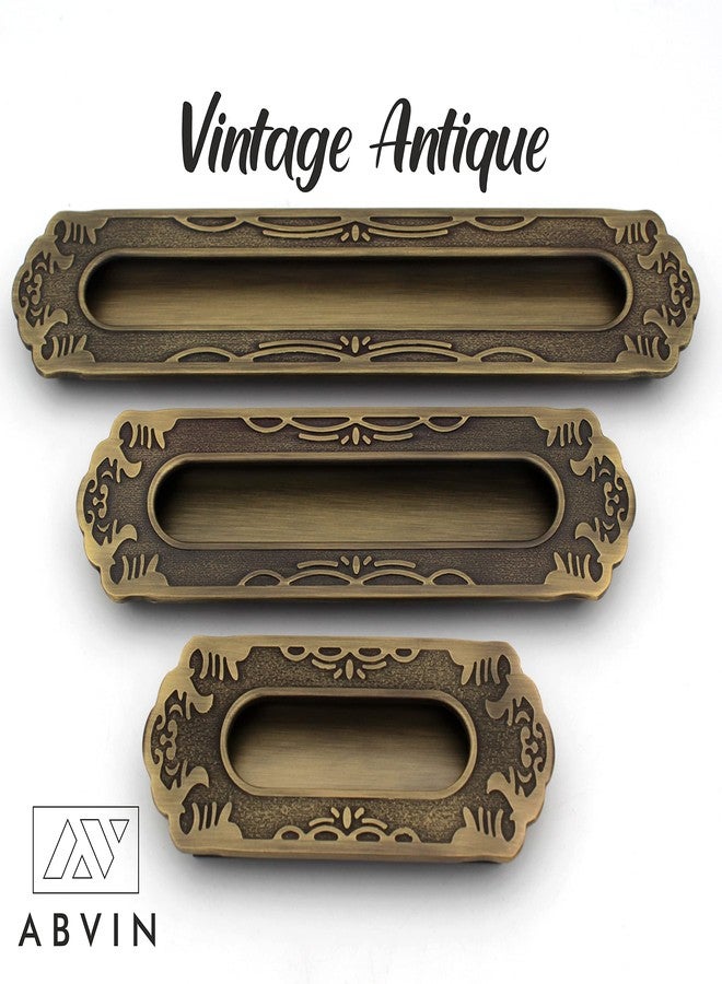 ABVIN Vintage Antique Concealed Sliding Door Handle and Drawer Handles, Door Handle and Concealed Door Pull Handle, Handles for Sliding wardrobes (1 Pcs) (8 INCH) - Image 3