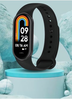 CATANES Xiaomi Smart Band 8 and 9 Watch Bands Adjustable Comfortable Sport Replacement Strap for Xiaomi Mi Band 8 Wristband Bracelet Band for Women Men Black  - Image 3