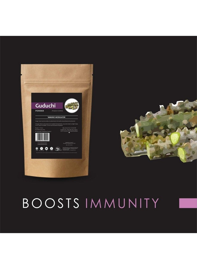 Herb Essential مسحوق جودوتشي/غيلوي النقي من الأعشاب (تينوسبورا كورديفوليا) 50 جرام - Image 4