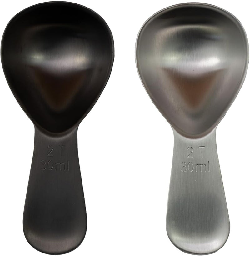 Planetary Design Coffee Scoop - Brushed Stainless Steel - 2 Tablespoon Capacity - Fits inside Airscape Canisters (Brushed Steel) - Image 2