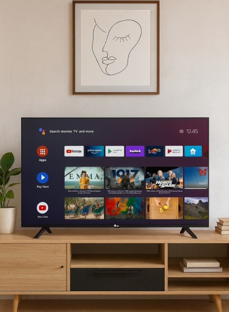 SPJ 40 Inches Full HD Smart LED TV – Black | Model FHDS40BL2200V | Built-in Apps (YouTube, Netflix, Prime Video, Google Play) | HDMI & USB Connectivity | Dolby Audio | 1 Year Warranty - Image 5