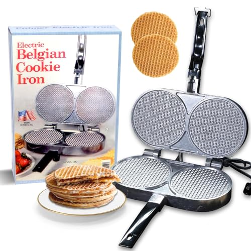 C. Palmer Manufacturing C Palmer Thin Belgian Cookie Iron Model 1110 Made in the USA 