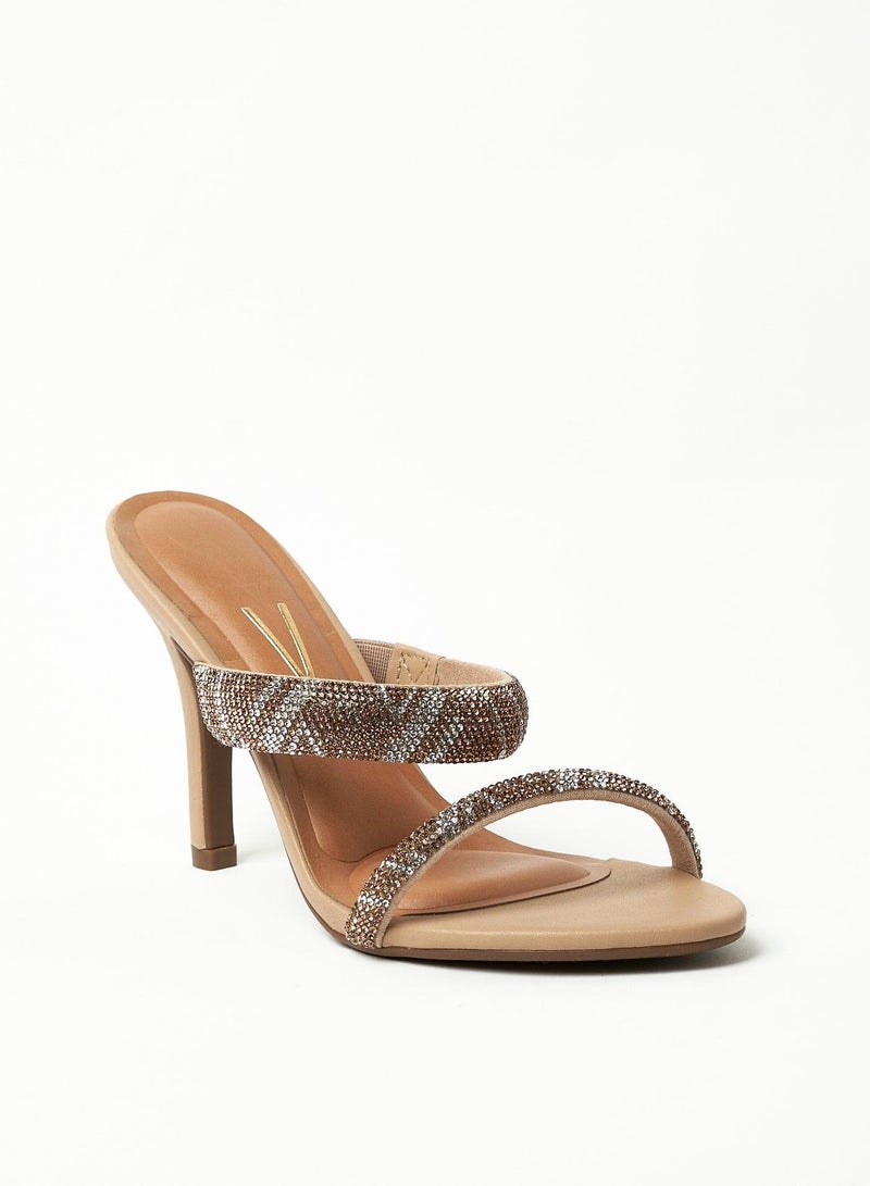 VIZZANO Block Heel Sandals for Women – Stylish Ladies Heels Sandals for Everyday Wear - Image 2