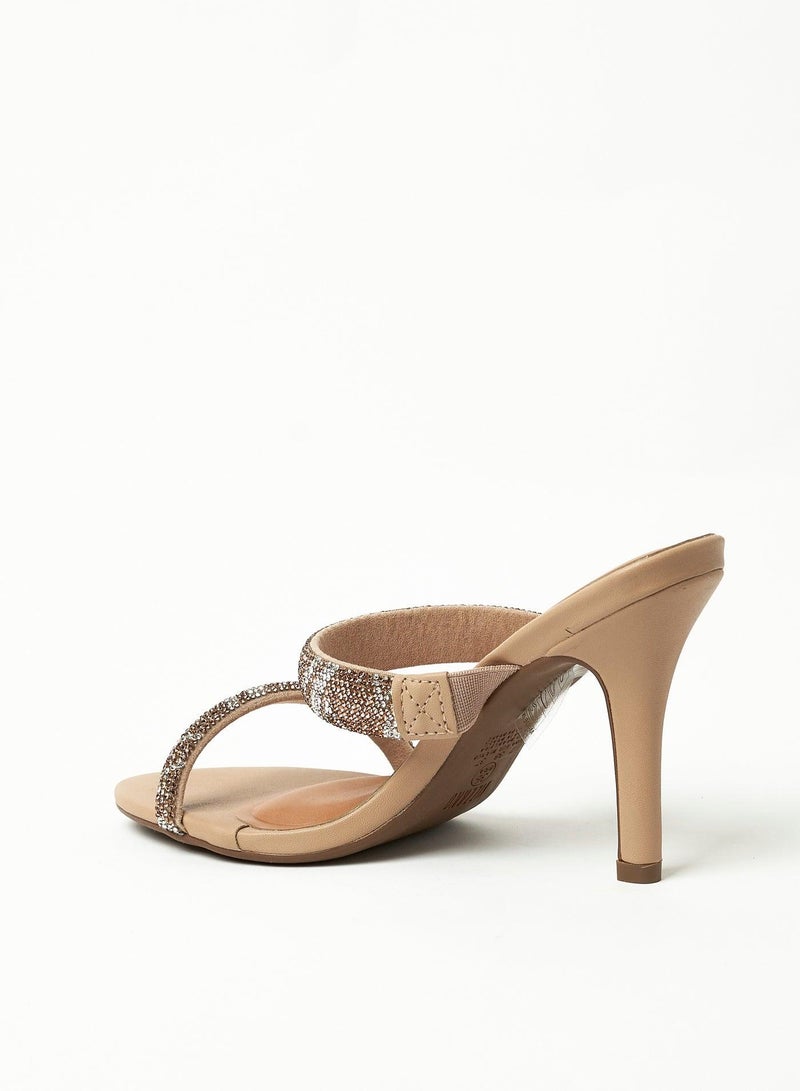 VIZZANO Block Heel Sandals for Women – Stylish Ladies Heels Sandals for Everyday Wear - Image 3