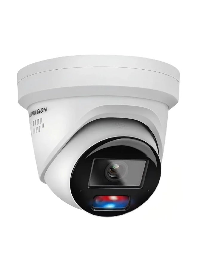 هيك فيجن DS-2CD2347G3-LIS2UY/SRB 4MP ColorVu Fixed Turret IP Camera, 2.8mm Lens, 1/1.8" CMOS, F1.0, 130dB WDR, Smart Hybrid Light 30m, IR, AcuSense AI Human & Vehicle Detection, Active Strobe & Audible Alarm, Two-Way Audio, Built-in Mic, PoE, IP67, NEMA 4X - Image 3