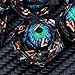 ARUOHHA DND Dragons Eye Dice Liquid Core Blue Green Resin Sharp Edged Dice Set with Gift Box Compatible with DD Role Playing Game Dungeons Polyhedral D and D Dice D20 D12 D10 D8 D6 D4 - Image 2