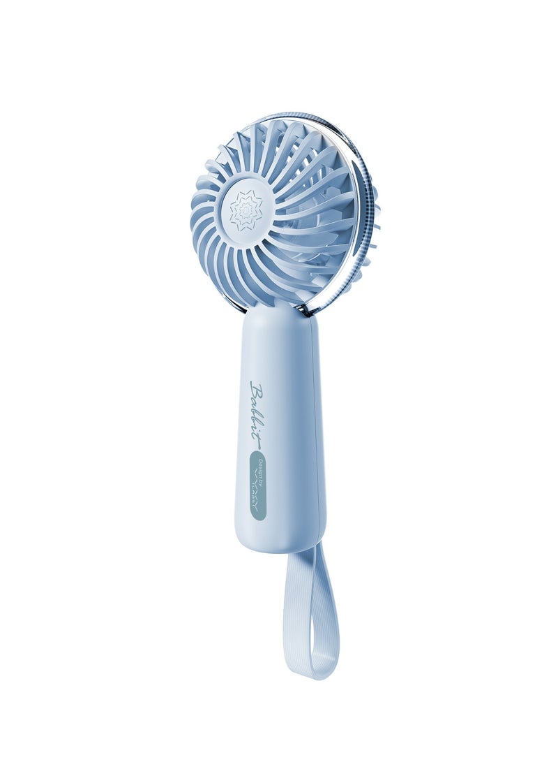 Vyvylabs Babbit Handheld Mini Fan 1200mAh BLUE - Image 1
