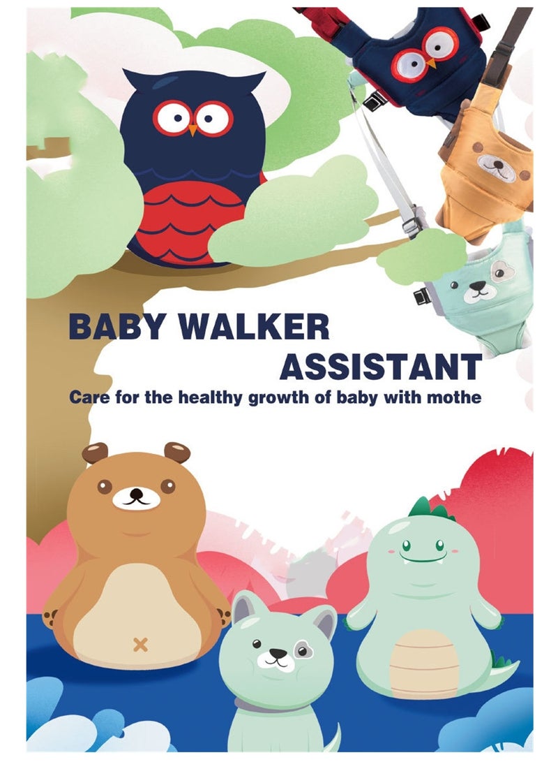 Comfortable and breathable basket-type baby walking belt baby learning walking auxiliary belt - Image 3