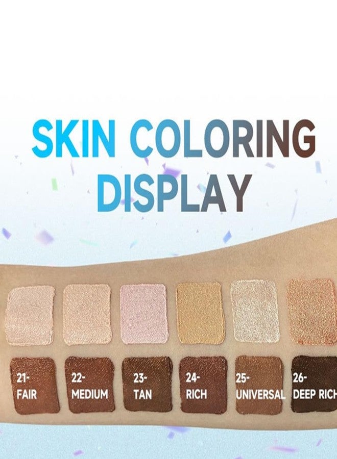 UOCK Contour Stick Makeup Set, 2 Dual-Ended Highlighter Makeup Pens & Face Shaping Contouring Sticks, Long-Lasting Waterproof Cream bronzer and Highlighter Sticks, Suitable for All Skin Tones - Image 5