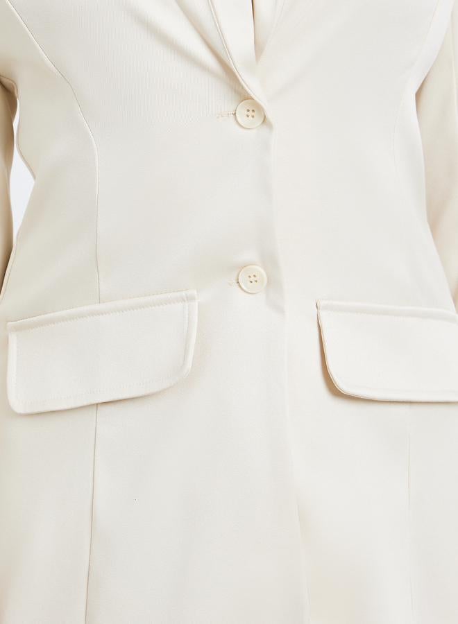 Styli Women White Long Sleeves Blazer Mini Dress - Image 4