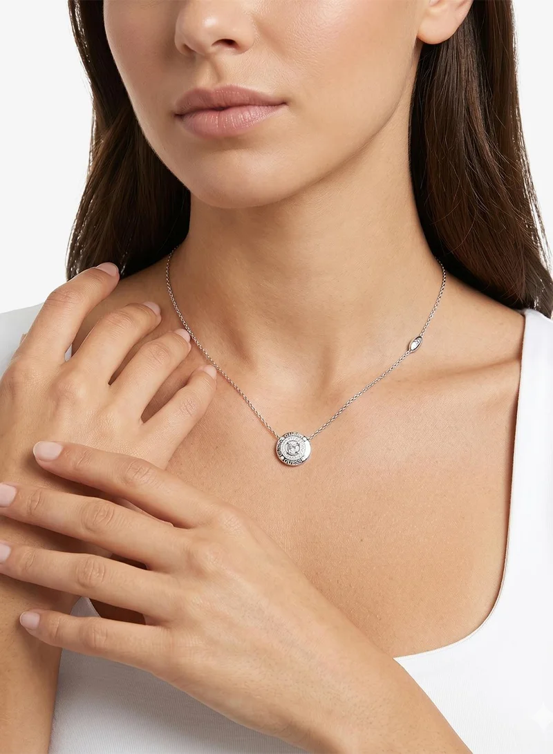 GUESS 16-18 Inch Guess Coin Necklace