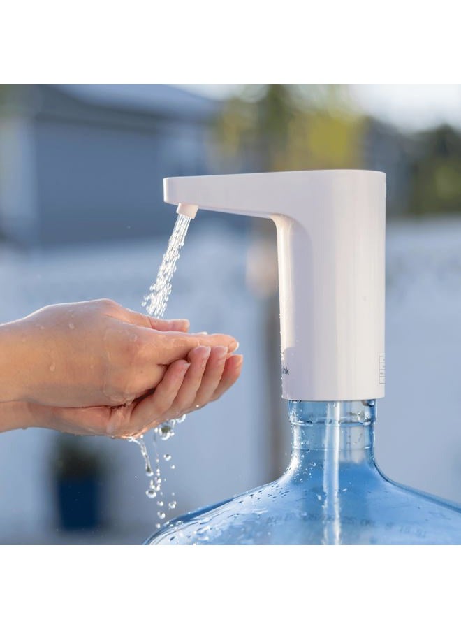 Mighty Sink Electronic Faucet: USB-Rechargeable Water Dispenser | Converts 2–5 Gallon Jugs into a Portable Wash Station | Waterproof | Ideal for Camping & Outdoors - Image 1