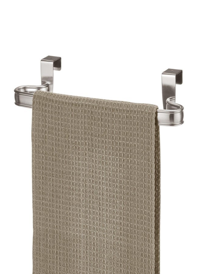 إنترديزاين حامل مناشف فولاذي من iDesign مقاس 9 بوصات يُعلق فوق الخزانة - نيكل مصقول - Image 1