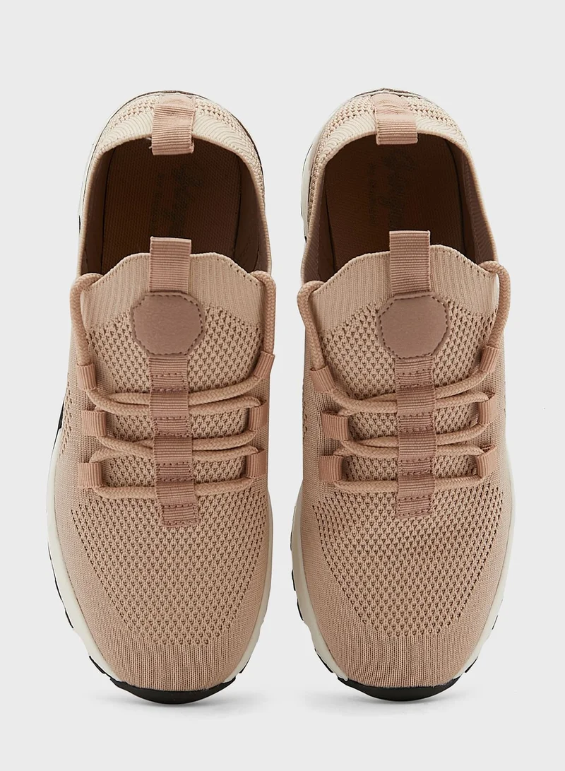 Ginger Knit Sole Detail Sneaker