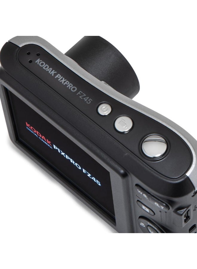 Kodak PIXPRO FZ45 16MP 4x Zoom Compact Camera - Sliver - Image 4