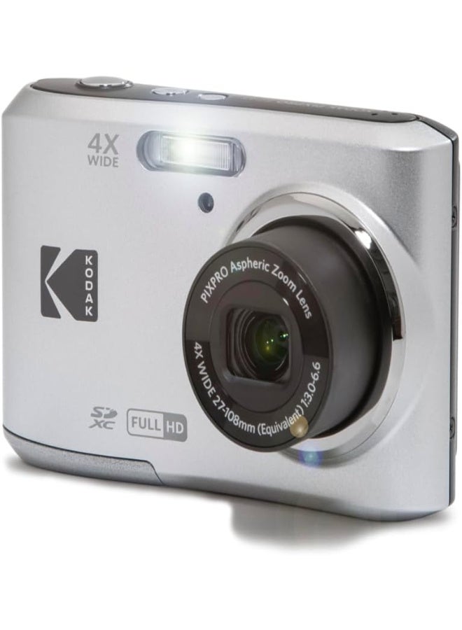 Kodak PIXPRO FZ45 16MP 4x Zoom Compact Camera - Sliver - Image 2
