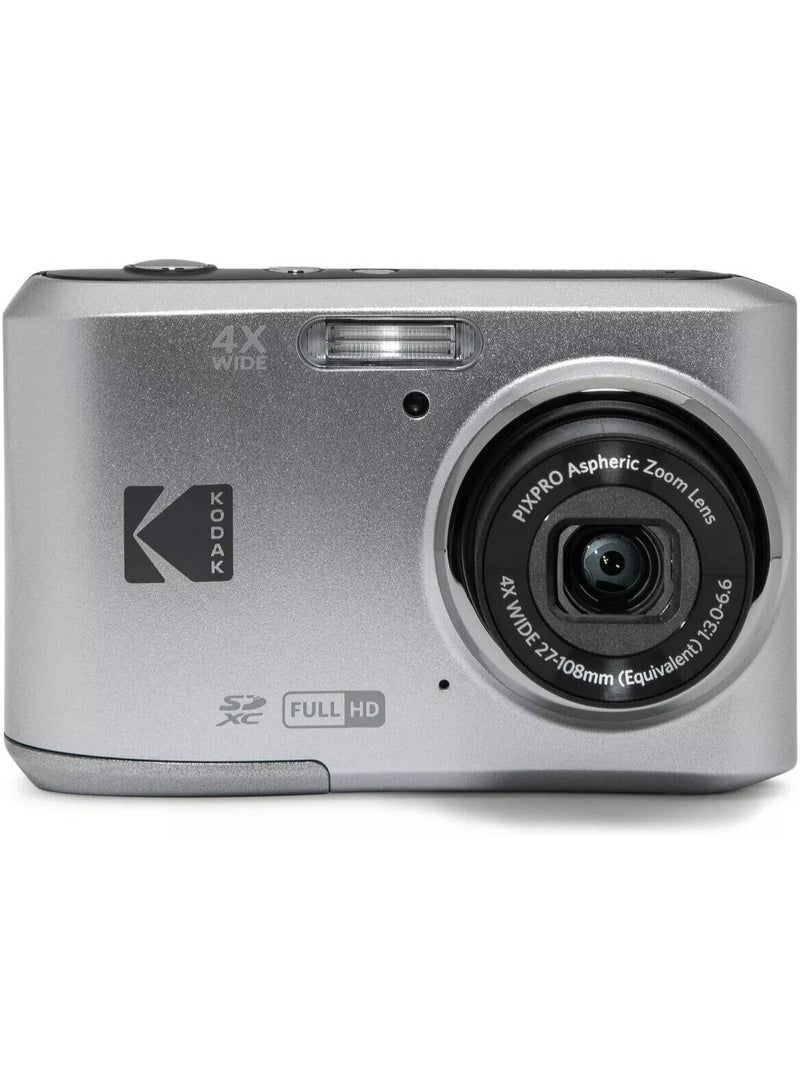 Kodak PIXPRO FZ45 16MP 4x Zoom Compact Camera - Sliver - Image 1