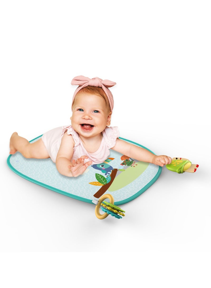 TEKNUM Baby Portable Dining Feeding Chair and Recliner Activity Chair - Green - Image 3