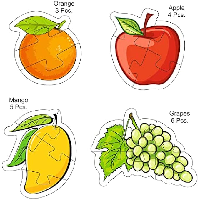 EDUCATIONAL BABY PUZZLE FRUITS - Image 2