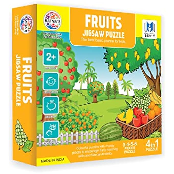 EDUCATIONAL BABY PUZZLE FRUITS - Image 1