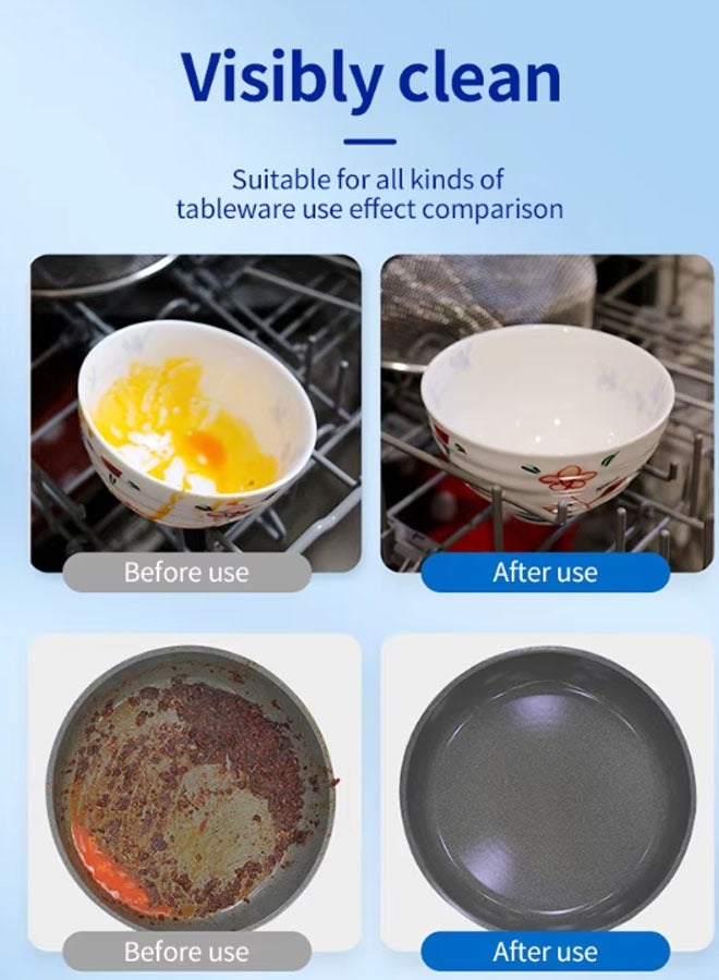 sniffur Effervescent Dishwasher Tablets 24 pieces  Detergent Dishwashing Concentrated Cleaning Tablet  - Image 3
