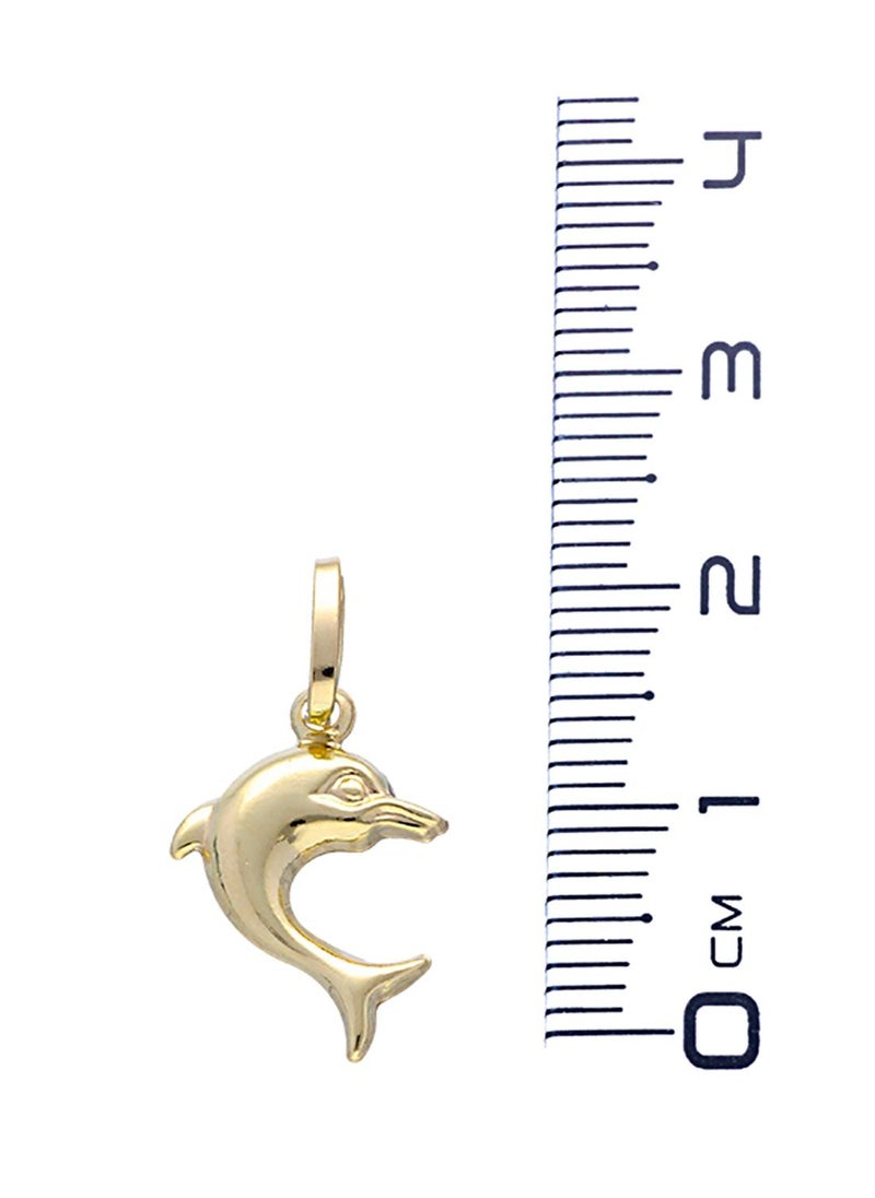 FK Jewellers - Gold Necklace (Chain with Dolphin Pendant) 18KT - FKJNKL18KU1060 - Image 1