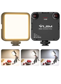 Ulanzi VIJIM Video Light Colour temperature LED Camera lighting for photography with Cold Shoe Softer Portable Light Ajustable Brightness,Rechargeable with 3000mAh Battery VL81  - Image 1