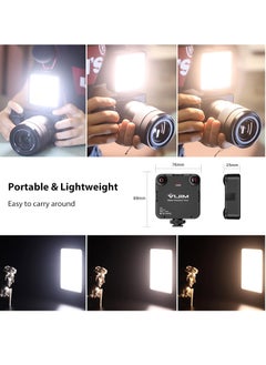 Ulanzi VIJIM Video Light Colour temperature LED Camera lighting for photography with Cold Shoe Softer Portable Light Ajustable Brightness,Rechargeable with 3000mAh Battery VL81  - Image 3