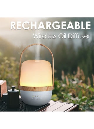 Wireless Essential Oil Diffuser, Portable Rechargeable Diffusers for Essential Oils, Cordless Aromatherapy Diffuser with Battery Operated, Warm Mood Light - pzsku/Z594D3D60B98F2B0D2785Z/45/_/1686880399/96c7b68b-df56-47d9-9b0c-aca8d7387165