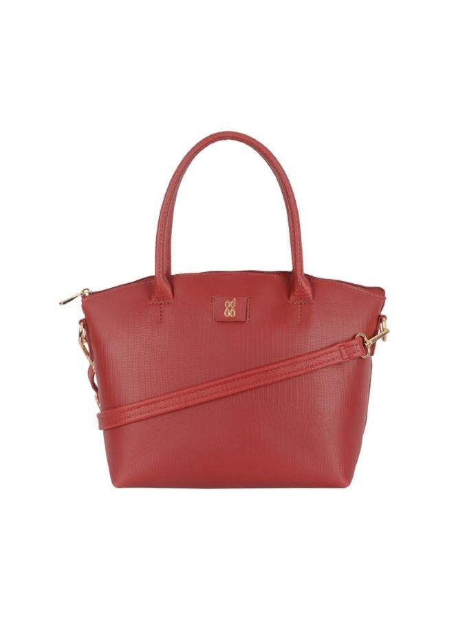 Baggit Women Red Tote Handbag Medium Size | Ladies Stylish Casual Purse Bag - Image 1