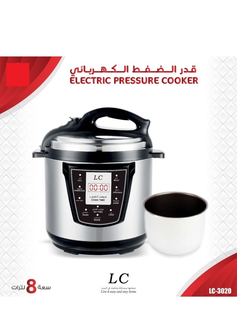 LC Electric Pressure Cooker 8L 1300W