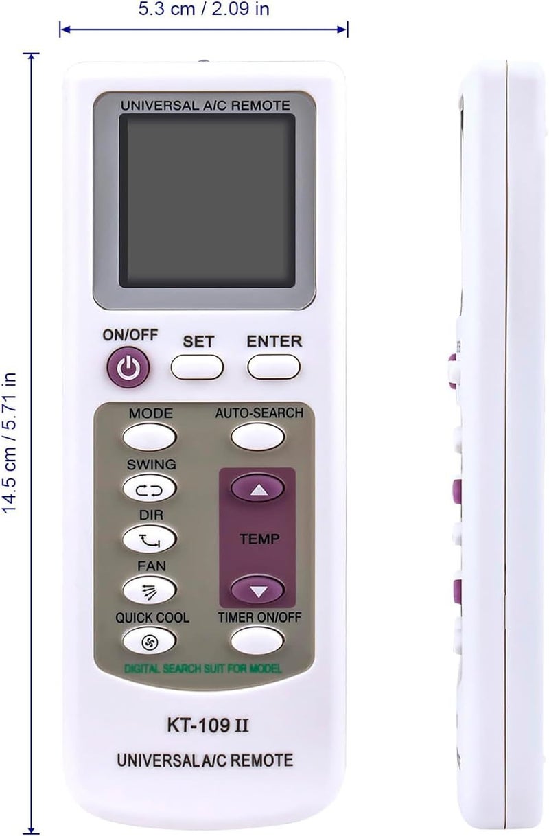 SCIENISH Remote with Base for All-air Conditioner - Image 2