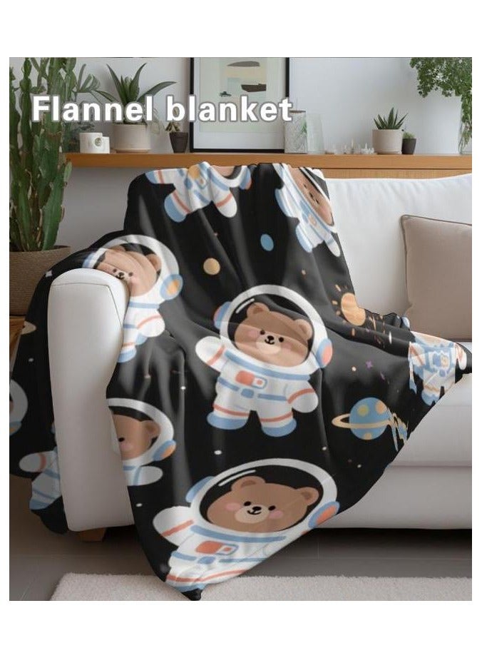 general Flannel thin blanket (warm and comfortable, suitable for sleep, gaming, dust removal and sandproof) 150cm*200cm - 741 - Image 5