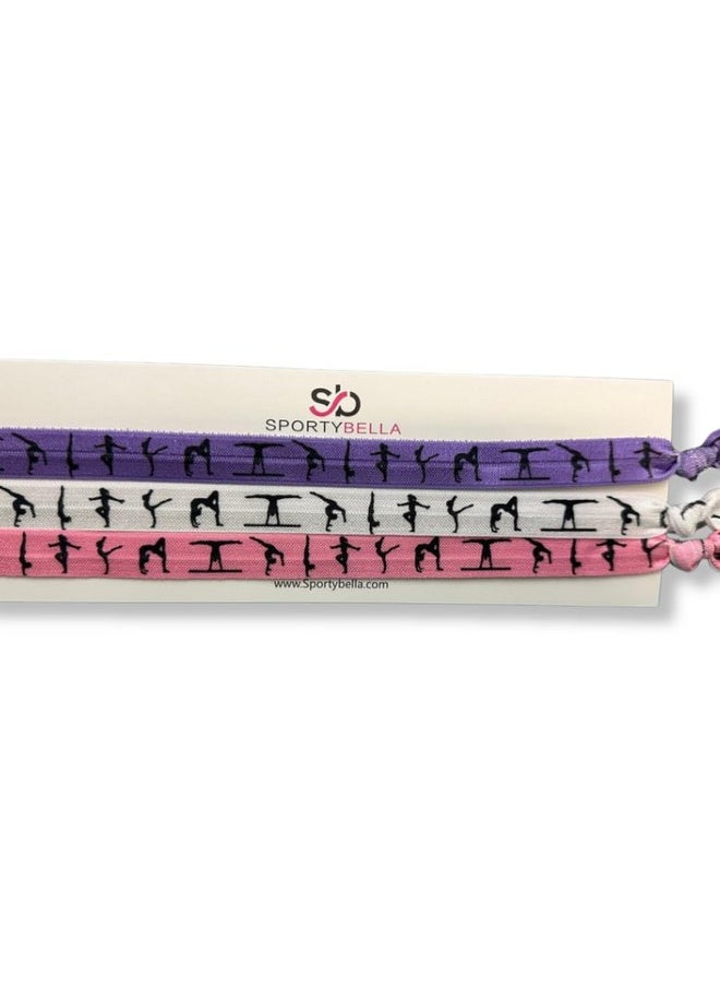 Infinity Collection - Infinity Collection Gymnastics Headbands- Girls Gymnastics Hair Accessories - Gift for Gymnast, Non Slip Sports Head Bands, Gymnast Dancer Girl Hairbands Party Favors - Image 1
