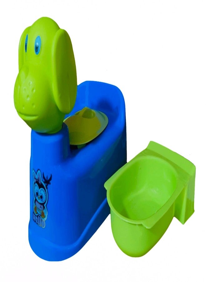 MOLTRES - GOOFY Baby Potty Training Toilet Seat with Removable Tray, Lid For Boy And Girl Kids (Age 6 Mths to 3 Year) Size 39x26x30 Potty Seat/Potty Box (Blue) - Image 5