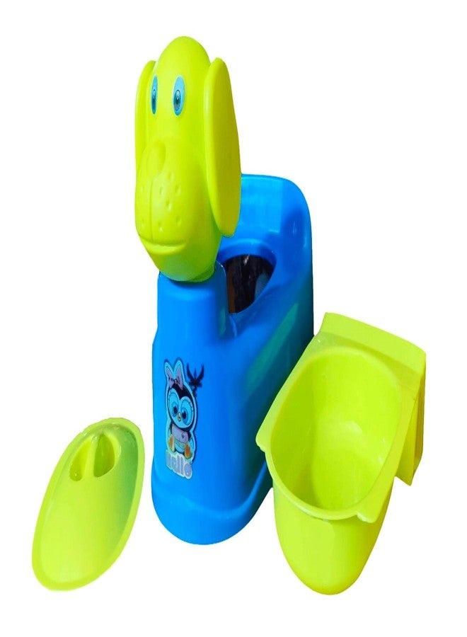 MOLTRES - GOOFY Baby Potty Training Toilet Seat with Removable Tray, Lid For Boy And Girl Kids (Age 6 Mths to 3 Year) Size 39x26x30 Potty Seat/Potty Box (Blue) - Image 1