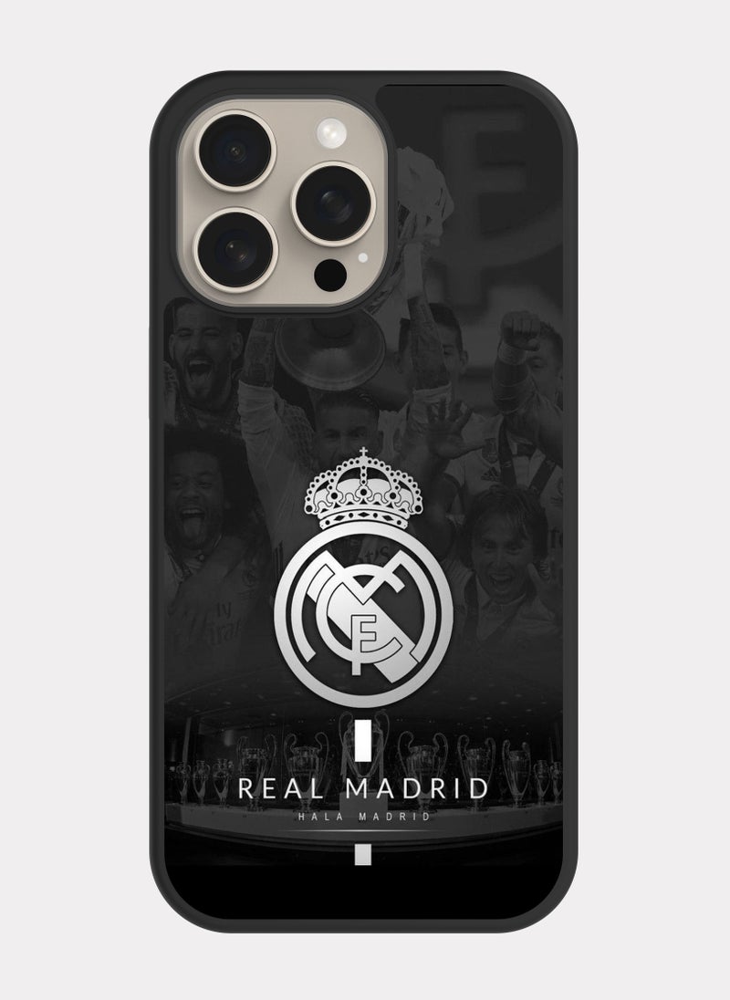 PXLAAT iPhone 15 Pro Max case cover Real Madrid CF - Image 1