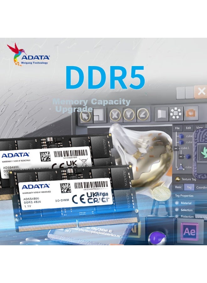 Adata 16gb Ddr5 4800 Laptop Memory, Wanziqianhong - Image 3