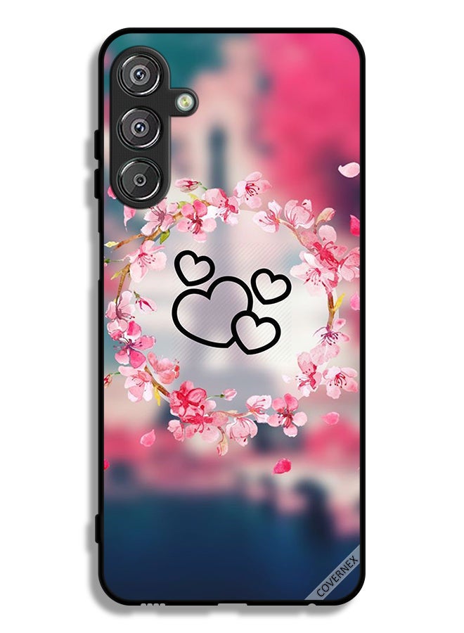 Covernex Samsung Galaxy M15 5G Protective Case Cover Hearts Art Clip - Image 1