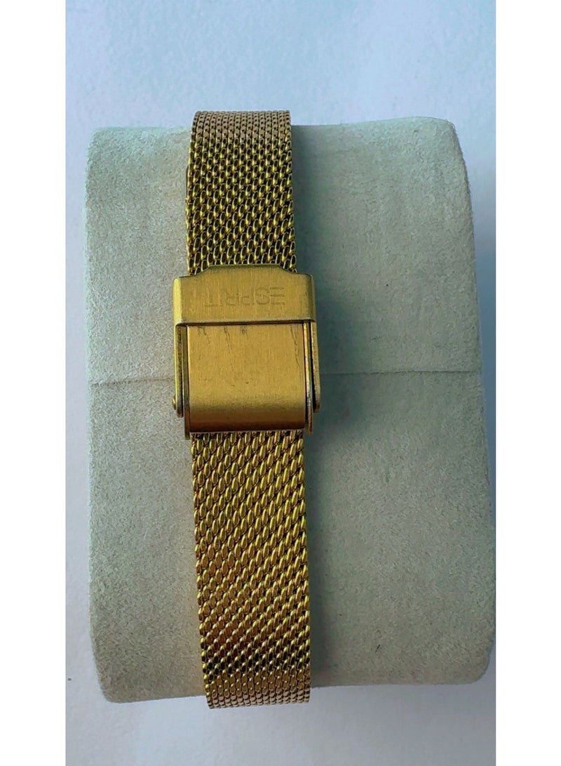 ESPRIT Luxury Esprit 1L331 Women's Watch - Gorgeous Emerald Green Dial with Gold Mesh Band - Pre-Owned (Looks Absolutely Brand New & Mint Condition) - Image 5