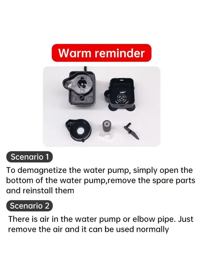 High Quality USB C Submersible Pump Quiet Compact For Aquariums Fountains Hydroponics - Image 3