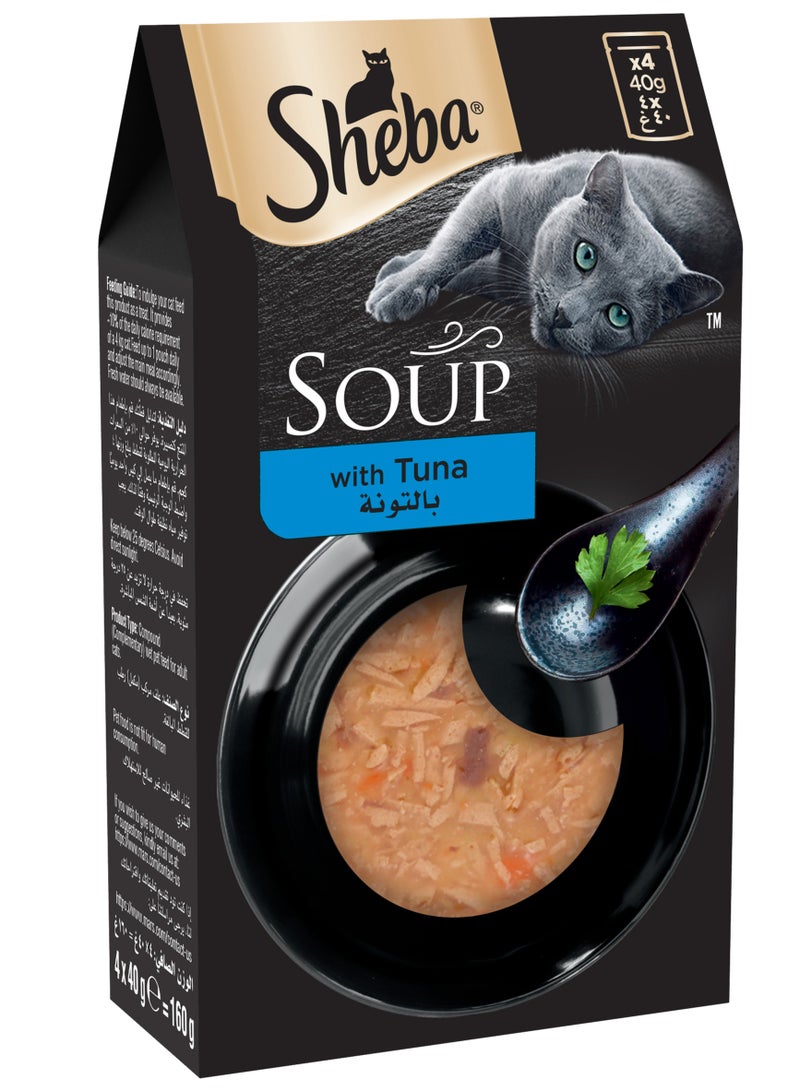 Sheba Cat Soup with Tuna  - Image 1