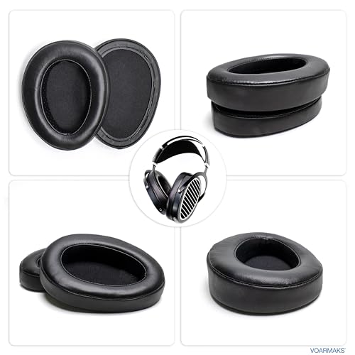 Voarmaks Memory Foam Cushion Ear Pads Compatible with Hifiman Arya Ananda Edition XS X HE1000se HE1000 V2 Jade II Headphone Replacement EarPads (Full Sheepskin) - Image 5