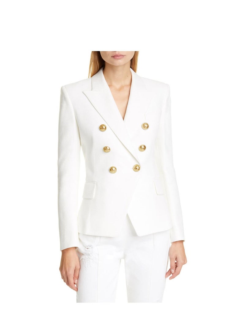 KUYING New Fashion Short Double Breasted Suit Coat - Image 2