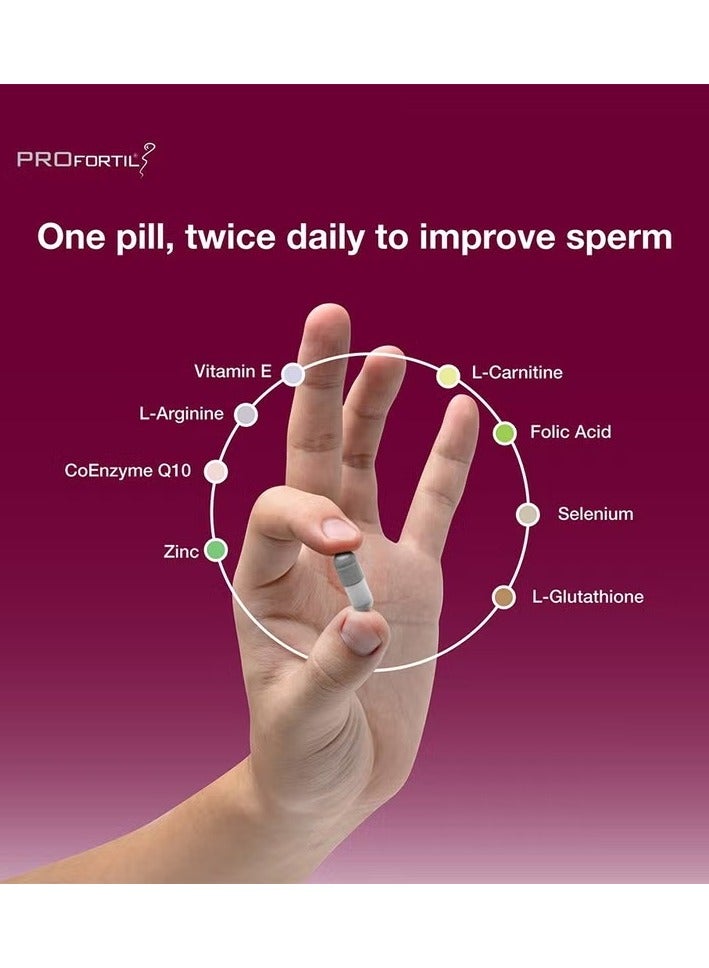 Profertil® Male Fertility Supplement Capsule, Pack of 60's - Image 2