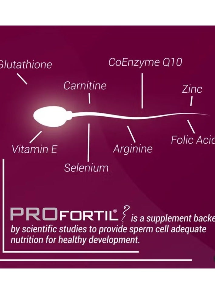 Profertil® Male Fertility Supplement Capsule, Pack of 60's - Image 3